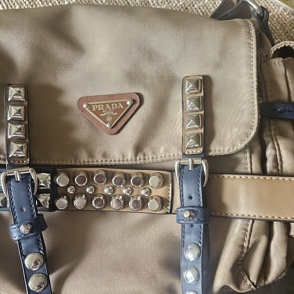 Shoulder Bag with Studded Details - Picture 6 of 6